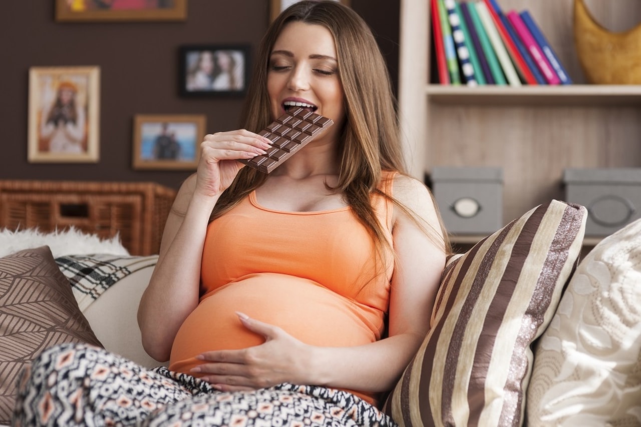 Grávida pode comer chocolate?