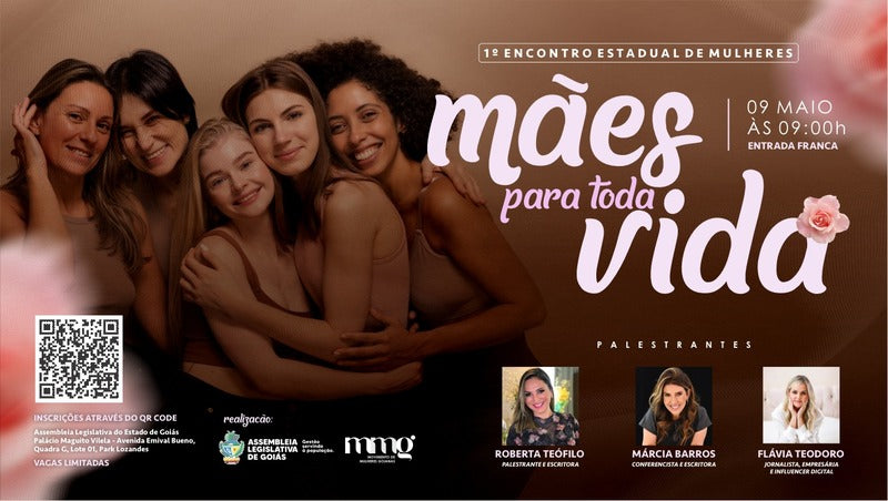 1° Encontro Estadual de Mães acontece nesta terça (09/05)